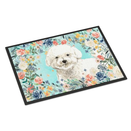 Carolines Treasures 18 x 27 in. Bichon Frise Indoor or Outdoor Mat CK3435MAT